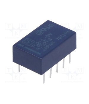 TQ2-L-5V Relay: electromagnetic; DPDT; Ucoil: 5VDC; Icontacts max: 2A; TQ NrmUcQiE45TjpwUxAoTvyNRZqWkEv0yqcqffIDjTxRw