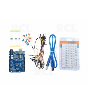 ARDUINO UNO R3 sākuma komplekts (46 elementi)

 ABRR08+1.jpg