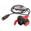 4670002 Transition: adapter cable; 2P+PE; 230VAC; 16A; PIN: 3 OX-qwg9OeG4YwZ8V8qkeOSjC4ZJPlGL25syof5pf4Bk
