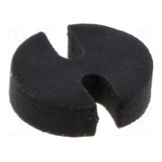 ELM 4-1MM Spacer sleeve; LED; Øout: 3.7mm; ØLED: 3mm; L: 1mm; black; UL94V-0 5b0IpMuzKNofWwRcZoCP3texCBt56dfMLmQmcpttZYo