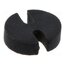 ELM 4-1MM Spacer sleeve; LED; Øout: 3.7mm; ØLED: 3mm; L: 1mm; black; UL94V-0 5b0IpMuzKNofWwRcZoCP3texCBt56dfMLmQmcpttZYo