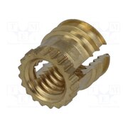 B3/BN1046 Threaded insert; brass; without coating; M3; BN 1046; L: 4.72mm hkrlXXM9Jq1VgTjhPvhdXhP6hhxc3v0WgLZKUIbNato