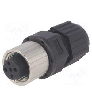 M12A-05BFFA-SL8001 Connector: M12; plug; PIN: 5; female; 250V; straight; IP67,IP68; 4A 1zjRq-dDaJjkcFf7PGMyF-fu81UdnuyDwWQ6CNmkgME