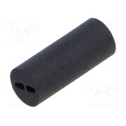 ELM 5-10MM Spacer sleeve; LED; Øout: 3.9mm; ØLED: 3mm; L: 10mm; black; PVC 6PilxCOHkqParjU0kqB6kqpPh9EllMN08_WxAcVpjHM