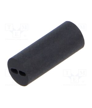 ELM 5-10MM Spacer sleeve; LED; Øout: 3.9mm; ØLED: 3mm; L: 10mm; black; PVC 6PilxCOHkqParjU0kqB6kqpPh9EllMN08_WxAcVpjHM