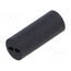 ELM 5-10MM Spacer sleeve; LED; Øout: 3.9mm; ØLED: 3mm; L: 10mm; black; PVC 6PilxCOHkqParjU0kqB6kqpPh9EllMN08_WxAcVpjHM