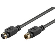 CABLE SVHS 4pin <-> SVHS 4pin  1m, gold-plated
