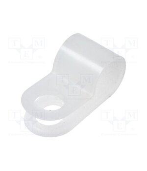 CC-3 Fixing clamp; Cable P-clips; ØBundle : 6.2mm; polyamide; natural xCZrktD1On3cecC6RZfHTtYVjc6fyd1kmfRpOdVICJo
