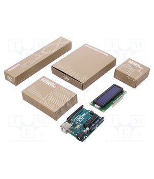 ARDUINO STARTER KIT ENGLISH Dev.kit: education Arduino; 5VDC; Architecture: AVR Z7PO2bmJ-A7vsO40v_QKfem8zXOVwXfalvlk262oz_M