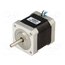 STEPPER MOTOR: BIPOLAR 42×48MM 4V Motor: stepper; 4VDC; Shaft: D spring; max.313mNm; 1.2A QtXmuwhnicmgYyFghRMRp2sSzTZ1Enn7HGsFkMwMjsc