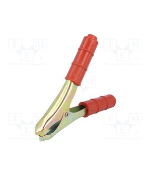 ZAC-110-R Crocodile clip; 200A; Grip capac: max.25mm; Overall len: 110mm j2XR5lVtm6v4NxdRplsCcv1LpFoh1hUYRvNMT7g-Xko