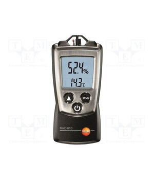 TESTO 610 0560 0610 Thermo-hygrometer; LCD; -10÷50°C; 0÷100%RH; Accur: ±0.5°C; IP20 VcFBpEoZlokPl9Go4W9qjQbo2l2RMPeIDmxAzVlMvP0