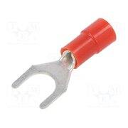 BM80132 Tip: fork; M6; Ø: 6.2mm; 0.25÷1.5mm2; crimped; for cable; insulated ouOdMMx0IPEDAEA-MrFTkE7ApGUUONlCD96k_mq9vqs