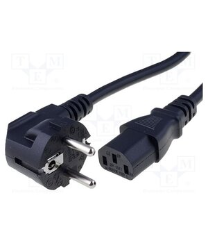 6004.0114 Cable; 3x0.75mm2; CEE 7/7 (E/F) plug angled,IEC C13 female; PVC CUkwbeteko52RZknWGrRBZaTl0r9hPX8frkLtE2NGOw
