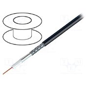 9275 101000 Wire: coaxial; RG59; 1x20AWG; wire; CCS; PVC; black; 305m; CPR: Eca lI9AQcpbQoq-2k1cv-NrZmEqRoEjNcSpuCPpUwPczAM