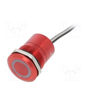 MC25LCRGR Switch: capacitive; Pos: 2; SPST-NC; 0.01A/12VDC; IP68; ON-OFF; red 0GawKuOVmcI-GoyAUNLV2mq0NwtY_o5VtERIPoUq_Gg