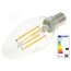 4058075438637 LED lamp; E14; white warm; 230VAC; 470lm; P: 4W; 2700K; CRImin: 80 qROM1EHg38hQXrOYpl3UGo4j63WdrlIvYjZjasOPdZk