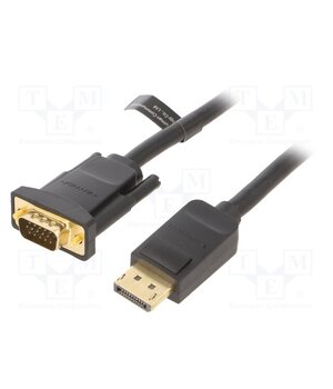 HBLBH Cable; D-Sub 15pin HD plug,DisplayPort plug; 2m; black; 30AWG DNdHhf87o33egDFXc08exfCxApGmH7avoFA_OnbwRWk