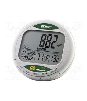 CO210 Meter: CO2, temperature and humidity; Range: 0÷9999ppm (CO2) tU7eWsw4XoA78xdJJvpN6BEHvyUVGxZZAiImaDMJljE