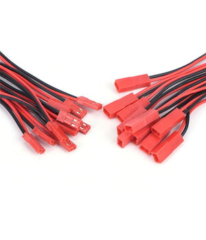 JST savienotājs Plug Cable Male+Female viena pāra, vadu garums 100 mm

 CJ60021+2.jpg