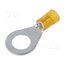 E09KO-02010202300 Tip: ring; M8; 4÷6mm2; crimped; for cable; insulated; tinned; yellow 8ef2TdCp7NgPb8mU6ghV9ZPBNMC8r9uQweKYzTvVMo0