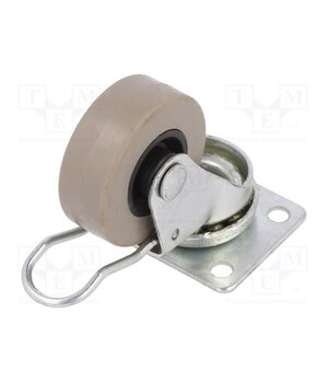 BDPE 0401 1001 Transport wheel; Ø: 40mm; W: 15mm; H: 58mm; torsional with lock DOEdHvOZydhnIdygBn6aeTpiyp1ypP7KHEZnYdRHTd8