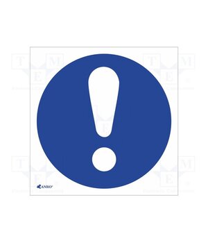 IM/001/C/F Safety sign; regulatory; self-adhesive folie; W: 200mm; H: 200mm 858rYLqp53b0--wIIdywNVyTRQq1yvSX7ACSov7RO1g