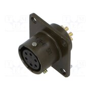 PT01A1006SSR Connector: circular; plug; female; PT/451; 7.5A; 600V; PIN: 6; olive HZiAelFK0nMS7irwAOCQqmQ_pAHiWxBDc6bymGEABrM