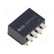 1571999-7 Switch: DIP-SWITCH; Poles number: 4; OFF-ON; 0.025A/24VDC; Pos: 2 H7zkoKXpkRN4MJsRYtX16nuMrvkMtlzdMAgN7zmSAfg