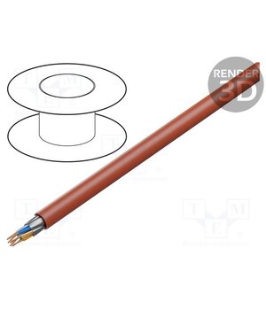 2170905 Wire: data transmission; ETHERLINE® FIRE; 4x2x23AWG; Colour: red 3sonc05G1jgj7kDAOj-S3y9TBZLbfuCXYmj1BGKGHuc