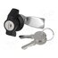 2.PM18.002-18 Lock; zinc and aluminium alloy; 18mm; black finish; Kit: key x2 W98BWXa-wC3JnTDOnRQ8g9vA1osKWRS_h5WosQyZIUc