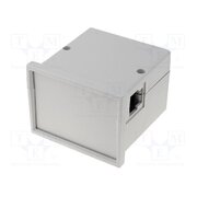 KM-62 + PC GY Enclosure: panel; X: 72mm; Y: 72mm; Z: 55mm; ABS; grey; screwed x30kz5x7V0_xqVW-fEsHWHSJiWKPh7s7mBh3yKn_34A