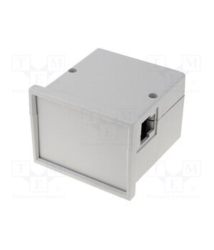 KM-62 + PC GY Enclosure: panel; X: 72mm; Y: 72mm; Z: 55mm; ABS; grey; screwed x30kz5x7V0_xqVW-fEsHWHSJiWKPh7s7mBh3yKn_34A