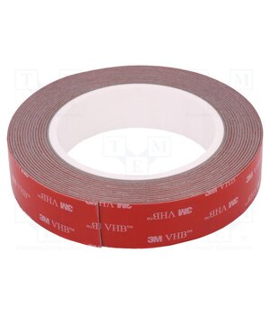 3M VHB GPH 110 25MMX5M Tape: fixing; W: 25mm; L: 5.5m; Thk: 1.1mm; acrylic; grey; max.230°C Ajw5pYS6WSvrj4lf-HugpRFQ7Cs31B9BSAT5Feyef1w