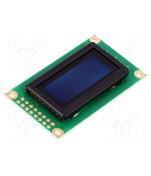 DEP 08201-W Display: OLED; alphanumeric; 8x2; Dim: 58x32x10mm; white; PIN: 16 Gfzuz4hjdmi2mOujQl5PSZoZsFw2VJd0Mh8QxE0RkKo