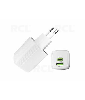 USB lādētājs QC 3.0 20W balts USB / USB-C tips

 AIQ20BAC.jpg