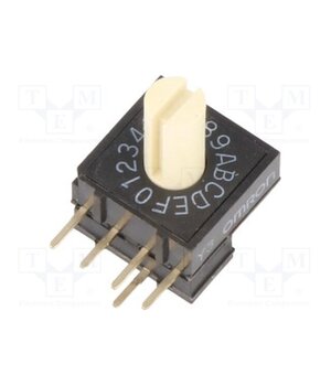 A6RV-161RS Encoding switch; HEX/BCD; Pos: 16; THT; Rcont max: 200mΩ; A6RV p5jg3b_cmAiabWsYsPetBf7NilmkPLYFKH5-fJdElFA