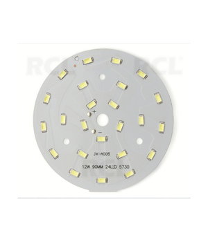 LED MODUĻIS 12x2 5730 LED, Ø90mm, 42V, maks. 280mA, balts

 PLDM001.jpg