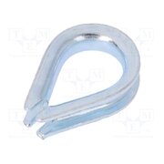 KU.4 Thimble for rope; steel; for rope; Ørope: 4mm; zinc; DIN 6899B Y-RIJS-_M8QwEsvsJpD0BYWeNxCnWB9OqxRSA1e-dFo