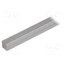 F1010000S Profiles for LED modules; natural; L: 1m; SMART16; aluminium NDGgga7hZPqM2Q05m4USy8SWpBKNFM3MSb8DX48inGI
