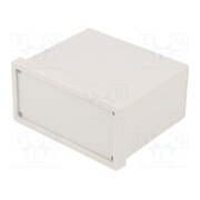 KM-326G Enclosure: panel; X: 93.6mm; Y: 75.2mm; Z: 46.2mm; ABS; grey Gd_0Xk0W-O-X87C8Wx6uNbNNB4RjYqW5kuKTram3U38