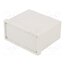 KM-326G Enclosure: panel; X: 93.6mm; Y: 75.2mm; Z: 46.2mm; ABS; grey Gd_0Xk0W-O-X87C8Wx6uNbNNB4RjYqW5kuKTram3U38