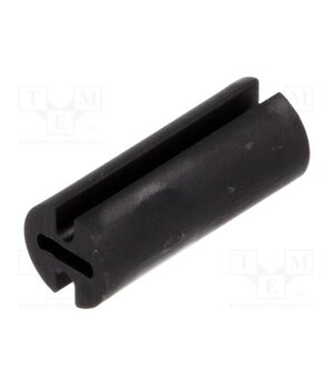 FIX-LEDH-11 Spacer sleeve; LED; Øout: 4.5mm; ØLED: 3mm; L: 11mm; black; UL94V-2 xl7Qy034BIGzWE5Iunn4_Pr0EvXDQIgFCcCTwHQP1YI