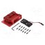 ODS-15690 Enclosure: for computer; Raspberry Pi 4 B; aluminium; red; X: 88mm zWwueaKFQUvayE6odbUknfgrlmFiDWP49D49xgZYAKY