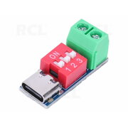 PD ātrās uzlādes testa plate 5–20 V regulējama, USB-C 100 W

 ABRM2521.jpg