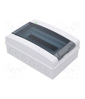1954-01 Enclosure: for modular components; IP65; light grey; ABS; 400V 4gVPjm5GwC8RuSUgYu-VBhXWdRpjKAYK0g4lp_SdkH4