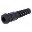 AG-12SR Cable gland; with strain relief; M12; 1.25; IP68; polyamide; black zBlnhFTnpPz2hoQsjiCdAztEYDdKRlQuxkHSujbYzx0