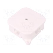 0214-00 Enclosure: junction box; X: 86mm; Y: 86mm; Z: 35mm; IP42; white YgkEnQFjSQqGXtGyfUGZSpkDn5l7ZPtkEkbzjQ6DOfc