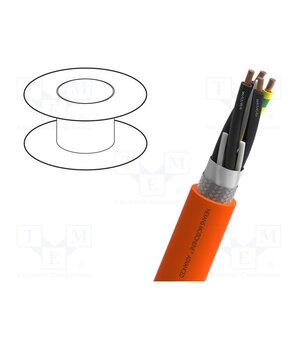 13-EYS07G04R-A5 Wire: servo drive; MOTIONLINE® ADVANCED; 4G10mm2; orange; Cu YlItu-T2SXg1NKCrG9JctLfnbHaOEudHu-kOU6ALFMo