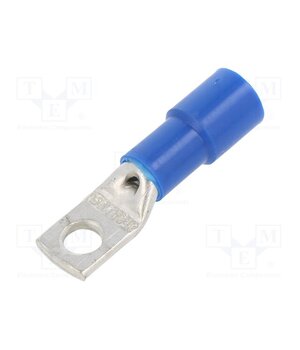 BM00531 Tip: ring tube; M6; Ø: 6.5mm; 16mm2; crimped; for cable; insulated bpIJBOxpg6vF31adLQU8DquFpC0N2CUYqLt6T7WPmR4